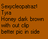 Tyra honey dark brown