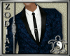 Argyle Blue Suit w/Tie