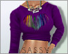 S| Purple e Sweater