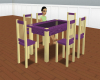 [NC6] Purple Dining set