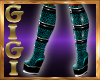  Cougar Boots teal