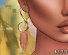 J | Gold Earring