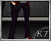 [K7]Black Slim Pants