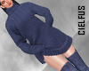 ♚Blue Wool Sweater