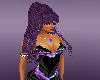 hay purple hair.