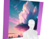 cloudsie6 ~ purple flag