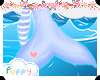 . Whale Tail Cute Blue