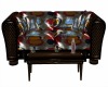 Modern Art Cuddle Sofa