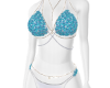 Be-Dazzle Aqua Bikini