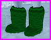 Di* Green Fur Boots