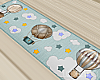 Kids Hot Air Balloon Rug