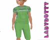 boys light green overall