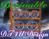 Derivable plate display