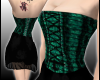 Corset Dress Green