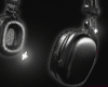 simple black headphones