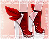Ankle Wings |Red