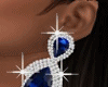 Luana Earrings Sapphire