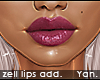 Y: zell lips | coquette