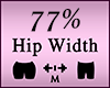 Hip Butt Scaler 77%