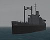U-Boat tender at sea