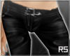 RS*Black Leather Pants