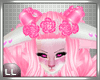 [LL] Pink Rose Headband