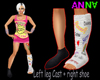 [ana] Left leg cast