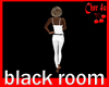 black room for photo