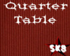 quarter table
