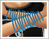 (S)2 Blue Arms Bracelets