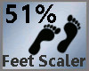 Feet Scaler 51% M A