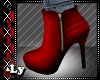 *LY* Red  Sexy Booties