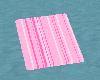pink stripe float