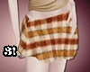 3! Brown Plaid Skirt
