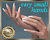 SMALL HAND ! NAIL PINK 1