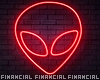 Alien UFO Neon