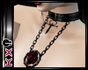 Collar Chain Ankh&Rose