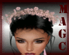 Flower hair bow pink