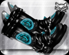 ! Cyborg boots blue M