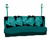 Rose Chat Couch Teal