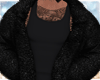 OverSize Black Fur Coat