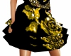 [KC]Black/Gold Skirt 2