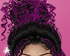 Curls black/purple