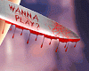 Halloween knife Play