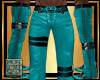 [L] TEAL Rock Pants M