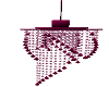 Pretty Purple chandelier