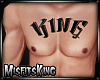 -MK- King Chest Tat