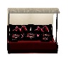 Ivory red Bench