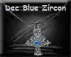 Z Cross Dec Blue Zircon