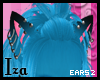 [iza] Blue Fox ears 2